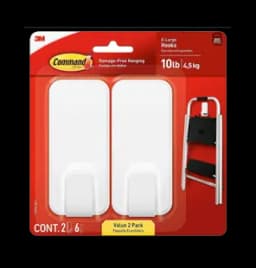 Ten Pound Wallsafe Hooks